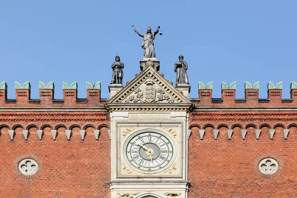 Rathaus Von Odense Dänemark — Stockfoto