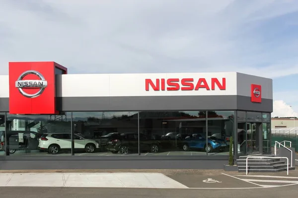 Villefranche France Juni 2018 Nissan Dealer Building Nissan Motor Company — Stockfoto