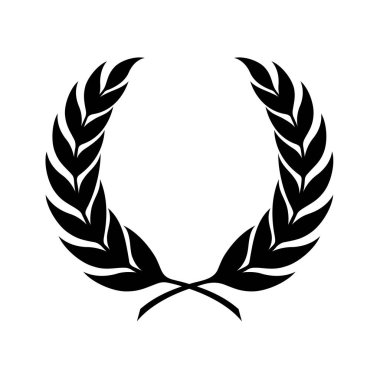 Defne sembolü resimde beyaz bir arka plan ile