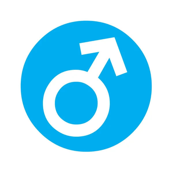 Ikona Ilustracja Mężczyzna Symbol — Zdjęcie stockowe