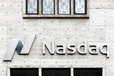 Kopenhag, Danimarka, 21 Ekim 2018: Bina Nasdaq Borsası Kopenhag, Danimarka
