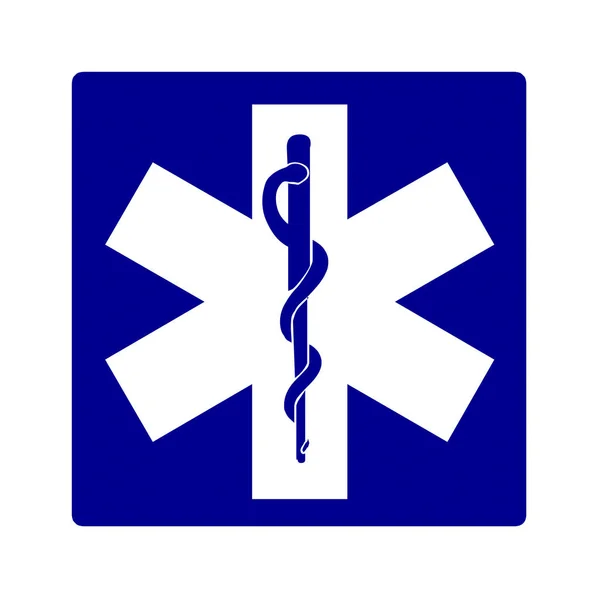 Star Life Medical Symbol — Stock Photo, Image