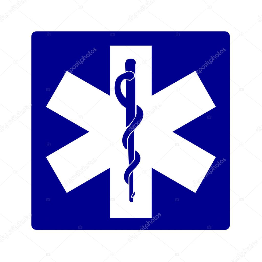 Star of life medical symbol