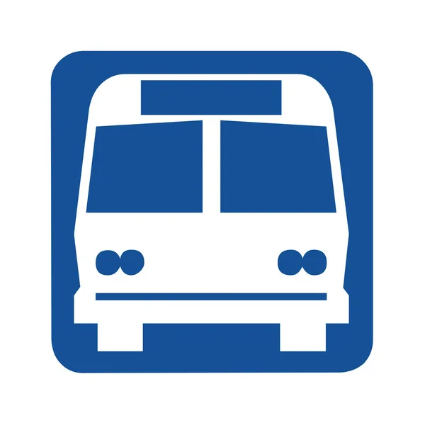 Bus Symbool Pictogram Illustratie — Stockfoto