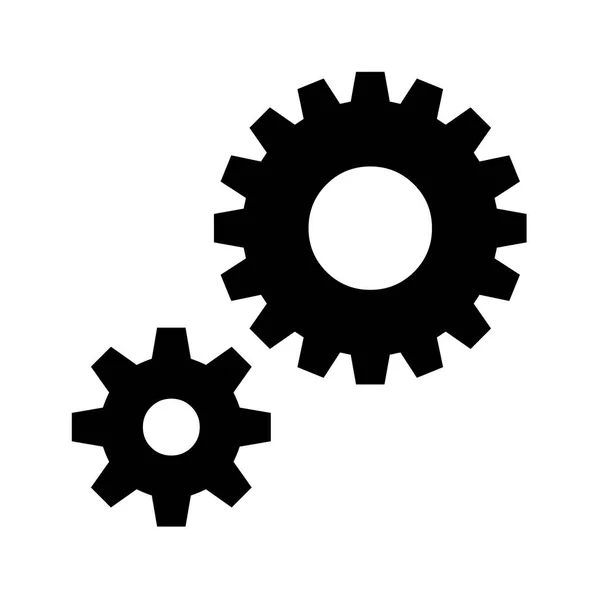 Gears Symbol Icon Illustration — Stock Photo, Image