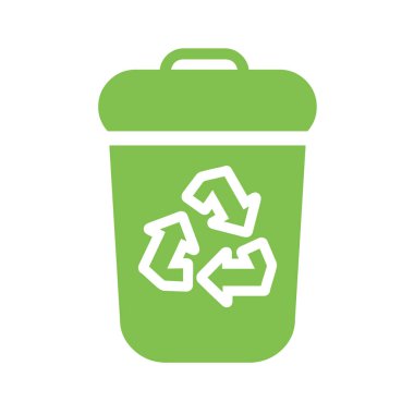 Geri dönüşüm kutusu resimlemesi