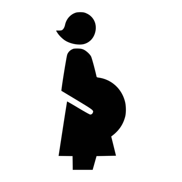 Pregnancy Symbol Icon Illustration — Stock Photo, Image