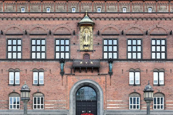 Ayuntamiento Copenhague Dinamarca — Foto de Stock