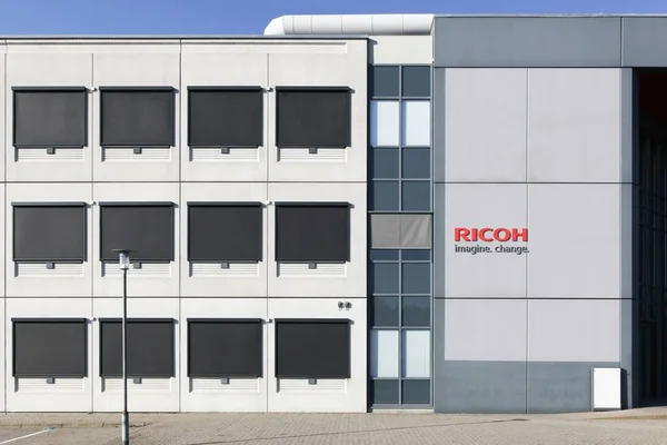 Skejby Dánia Október 2018 Ricoh Irodaépület Ricoh Company Ltd Egy — Stock Fotó