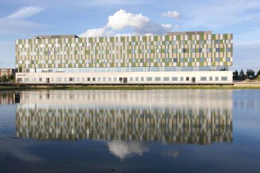 Chalon sur Saone, Fransa-9 Haziran 2017: hastane merkezi görünüm William Morey Chalon sur Saone, Fransa