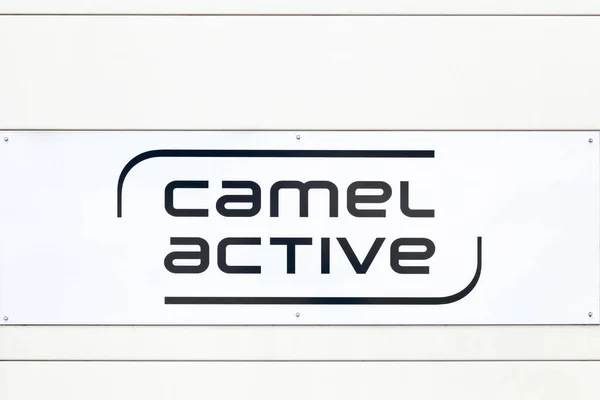Saint Egreve Francia Junio 2019 Logotipo Activo Camello Una Pared — Foto de Stock