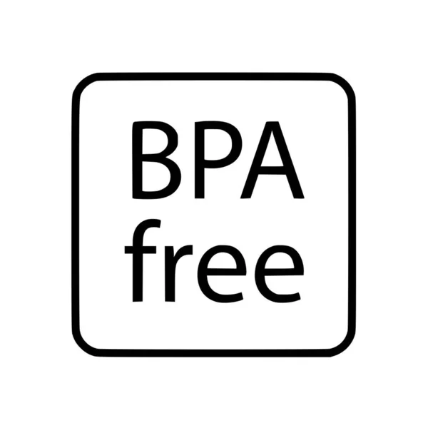 Bpa Free Symbol Icon — Stock Photo, Image