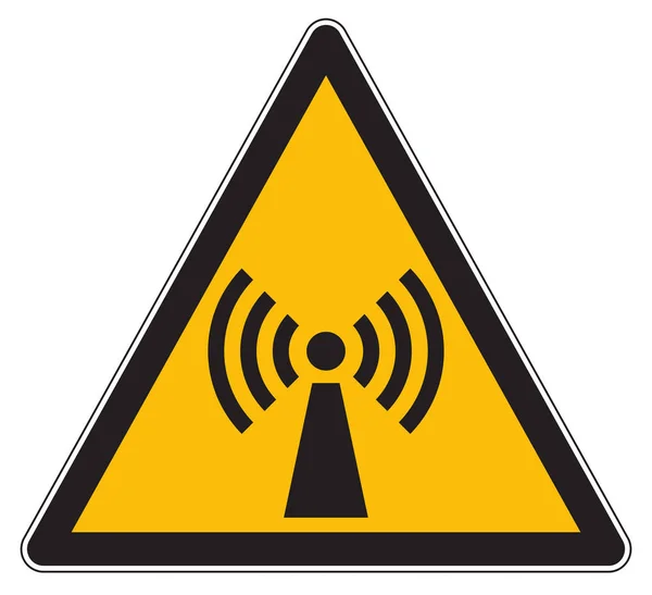 Non Ionising Electromagnetic Radiation Sign — Stock Photo, Image
