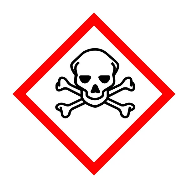 Pictogram Toxic Substances — Stock Photo, Image