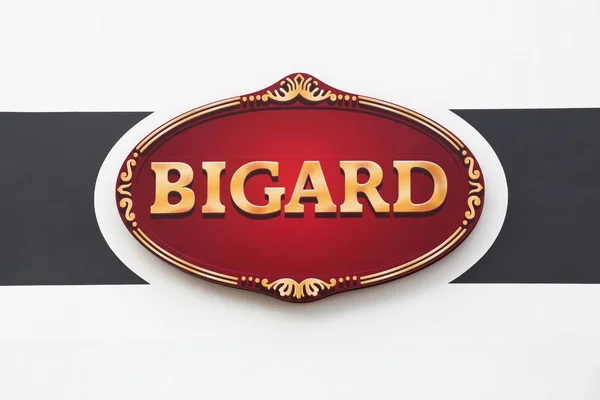 Svatý Egreve Francie Června 2019 Bigard Logo Stěně Bigard Francouzská — Stock fotografie