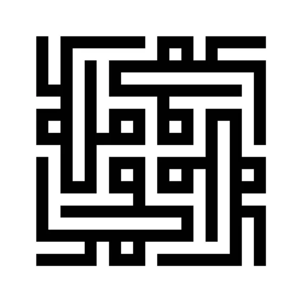 Padrão Kufic Com Fundo Branco — Fotografia de Stock