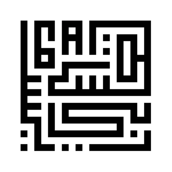 Padrão Kufic Com Fundo Branco — Fotografia de Stock