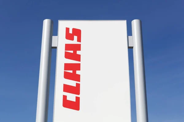 Macon Frankreich März 2020 Claas Logo Auf Einem Panel Claas — Stockfoto