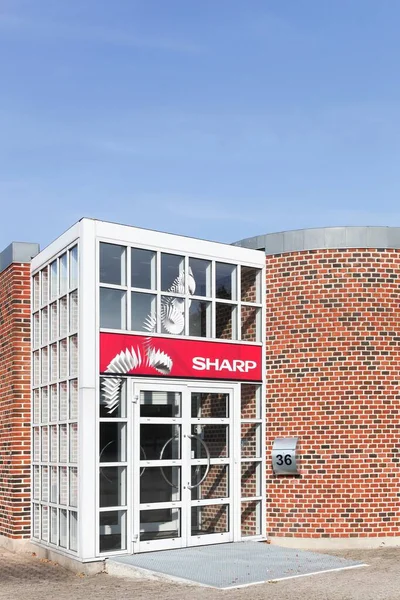 Ararhus Denmark 2016 Sharp Office Building 샤프는 제품을 설계하고 제조하는 — 스톡 사진