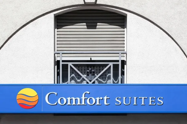 Lyon France Mai 2020 Logo Suite Comfort Sur Immeuble Comfort — Photo