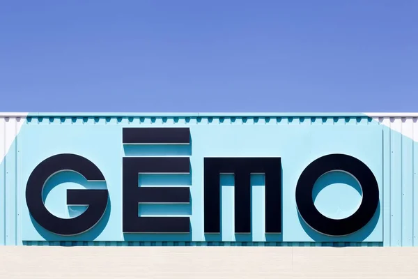 Mably Frankreich Mai 2020 Gemo Logo Einer Wand Gemo Ist — Stockfoto