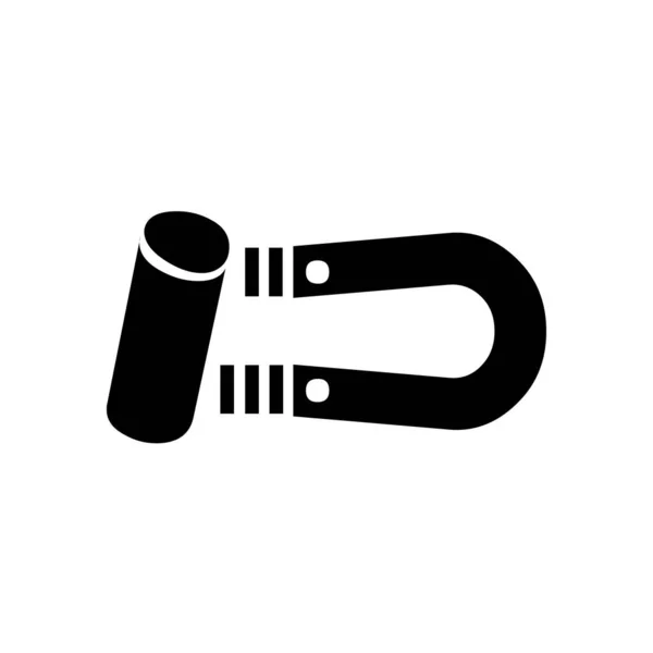 Ikona Symbolu Recyklace Oceli — Stock fotografie