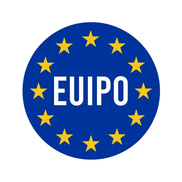 Euipo Europeiska Unionens Symbol För Immaterialrättskontoret — Stockfoto