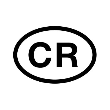 Ülke kodu araç kaydı Kosta Rika