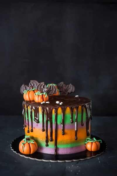 異なる色のケーキ — ストック写真
