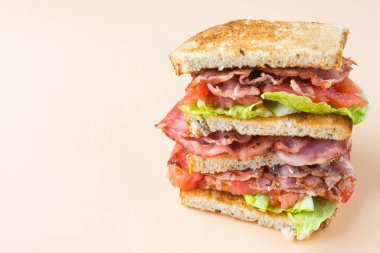 BLT, pastırma, marul ve domates gibi temel bileşenlerinin baş harflerinin yer aldığı bir sandviç türüdür.