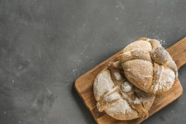 Tipik Meksika yemekleriyle Pan de Muerto