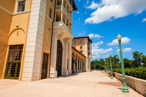 Coral Gables Usa June 2018 Historic Luxurious Mediterranean Style Biltmore — Stock Photo, Image