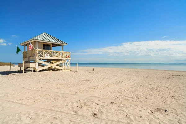 Schöner Crandon Park Strand Key Biscayne Miami — Stockfoto