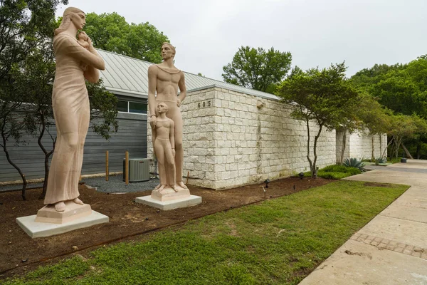 Austin Texas Usa Kwietnia 2016 Umlauf Sculpture Garden Muzeum Jest — Zdjęcie stockowe