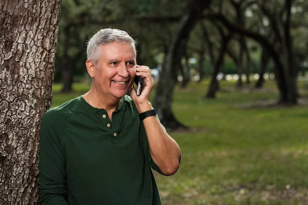 Handsome Middle Age Man Outdoor Portrait — Stock Photo, Image