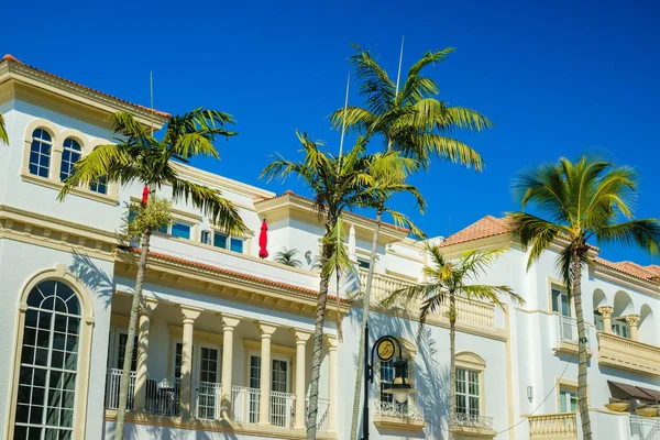 Scenic Fifth Avenue Cityscape Popular Downtown District Naples Florida — Stock Photo, Image