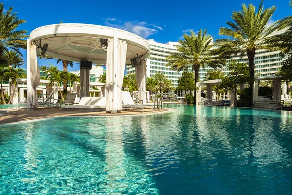 Fontainebleau Miami Hotel Beach — Φωτογραφία Αρχείου