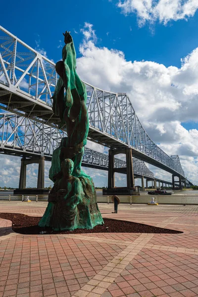 New Orleans Louisiana Abd Eylül 2019 Eyaletler Arası Köprü Nün — Stok fotoğraf