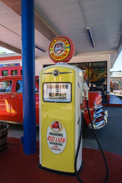 Cottonwood Arizona Usa Października 2019 Stacja Benzynowa Vintage Przekształcona Restaurację — Zdjęcie stockowe