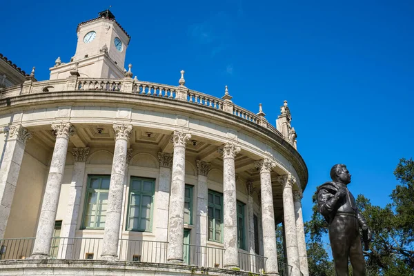 Coral Gables Florida Verenigde Staten Oktober 2020 Standbeeld Van George — Stockfoto