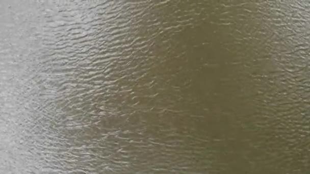 Vista aérea de la superficie del agua — Vídeo de stock