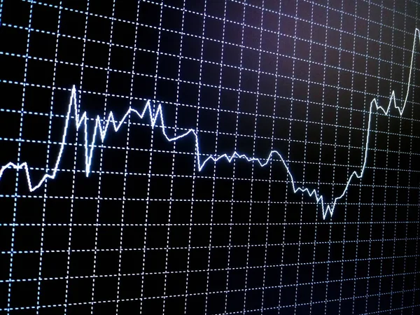 Fondo Negro Línea Blanca Divisas Comercio Compras Gubernamentales Economía Euro — Foto de Stock