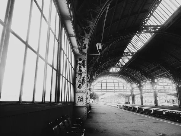 Railway Station Russia — Stock Photo, Image
