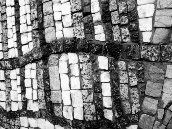 stone square tiles in the interior