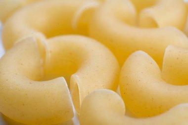 pişmemiş makarna yakın çekim, makro fotoğrafçılık