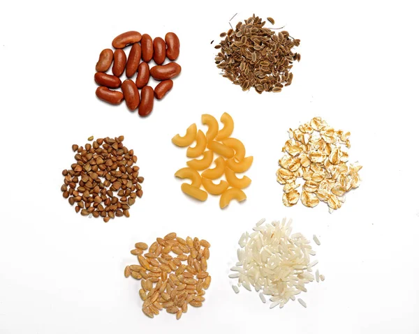 Karabuğday fasulye makarna Herkül maydanoz pirinç