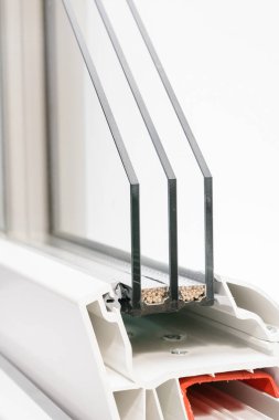 Kesit Windows plastik profilinde yaptığınız.