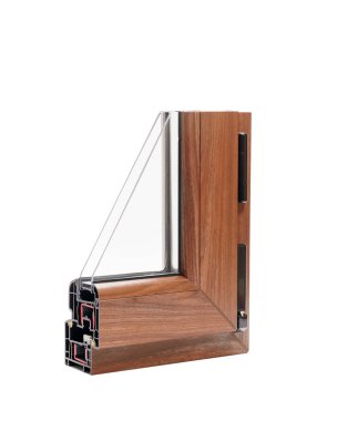 Kesit Windows plastik profilinde yaptığınız.