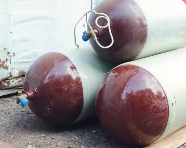 gaz silindir araba yüklemek için