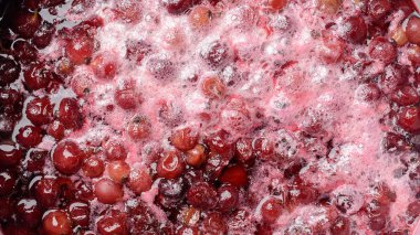 Bektaşi üzümleri ve üzümlerden reçel pişirmek